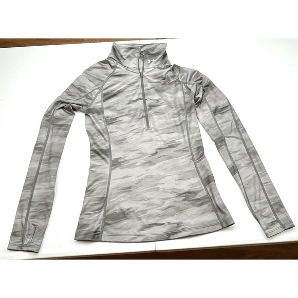 Under Armour Jackets & Blazers - under armour womens Xtra Small coldgear 1/4 zip Gray  jacket athletic‎ pullover